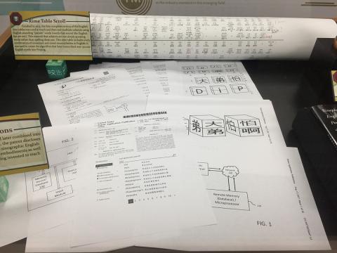 Patent applications as displayed at the University of Oklahoma Bizzell Memorial Library during the Academic Year 2017-2018