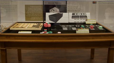 Prototypes as displayed at the University of Oklahoma Bizzell Memorial Library during the Academic Year 2017-2018