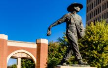 The Sower statue